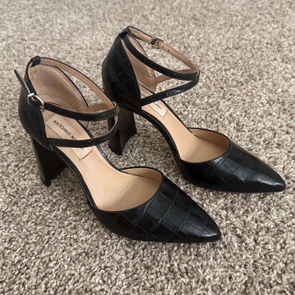 Antonio Melani Black Heels